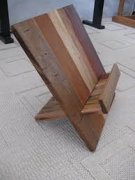 Pin By Leigh Anna On Craft Ideas In 2020 Wooden Book Stand Wood Diy Cook Book Stand