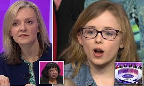 BBC Question Time panel left speechless by Brexit-backing young woman