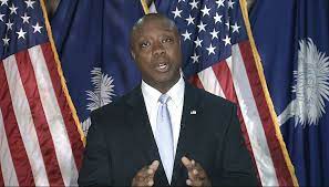 Senator tim scott, republican of south carolina, at the white house. Dfcgexvzlzs0sm