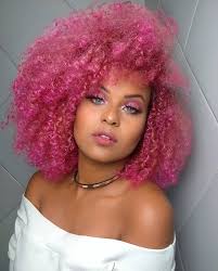 Like What You See Follow Me For More Uhairofficial Pink Hair Dye Natural Hair Styles For Black Women Dyed Natural Hair