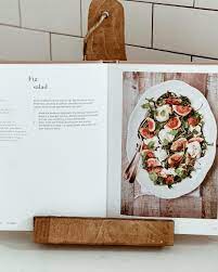 A Handful Of These Wooden Cookbook Tablet Holders Are Now Available In The Shop Pair With A Cookbook For Thoughtful G Tablet Holder Thoughtful Gifts Fig Salad