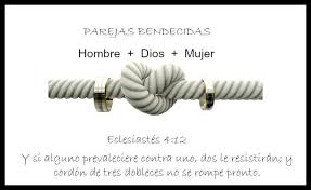 Y cordón de tres dobleces no se rompe pronto. Estudios Biblicos Teologicos Principios Biblicos Para Los Matrimonios Cordon De Tres Dobleces Eclesiastes 4 12 Relacion De Pareja