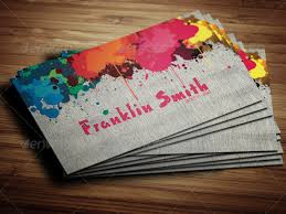 137 3d business card models available for download. Graphic Paint Artist Business Card By Nonerazvan Graphicriver