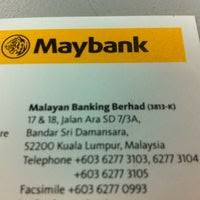 There has been no official word from maybank about the closure of this branch, but a leaked internal notice appears to confirm the incident : Maybank Bandar Sri Damansara Business Centre 67 Visitors