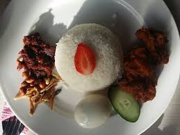 The original recipe uses 100 gram of dried red chilies. Nasi Lemak Sambal Strawberry Review Of 200 Seeds Cafe By Abang Strawberry Tanah Rata Malaysia Tripadvisor