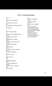 E sama saja aku jalan sendiri. St 12 Kebesaranmu Burung Betina