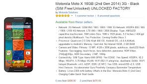 N/a, quad, 850/900/1700/1900/2100, 2/3/4/5/7/17, sim unlocked and . Motorola Moto X De 2da Gen 2014 Movil Android Poderoso Y Estilizado