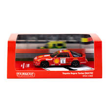 1/64 Toyota Supra Turbo MA70 BTCC 1988 Chris Hodgetts Diecast Scale Model  Car