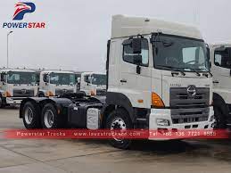 Need to carry a generator with you and your long bed truck while towing? Hot Selling Hino 6wheels Tractor Truck Trailer Towing Head In China Powerstar Trucks