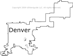 This page shows a google map with an overlay of zip codes for denver county in the state of colorado. Denver Colorado Zip Code Boundary Map Co