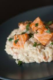 Apres La Pluie Risotto Cremeux Citronne Au Saumon Food For Love Recettes De Cuisine Recette Recette Risotto