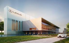 Lexus Showroom Wasib Mahmood Archinect Car Showroom Architecture Car Showroom Design Facade Design