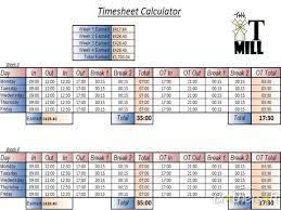 Free Timesheet Calculator App Platte Sunga Zette