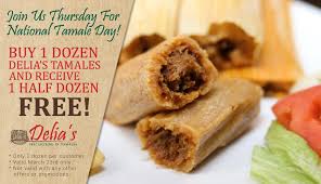 Delia S Tomorrow Is National Tamale Day Celebrate The Facebook