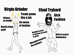 Contact @kametotv on twitter or per email : Virgin Grinders Vs Chad Tryhards Gtaonline