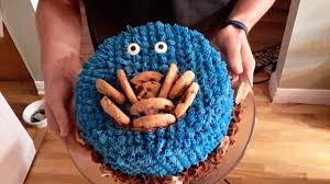 Mon Gateau Cookie Monster Per Il Mio Amore Matteo Monster Cookies Desserts Cake
