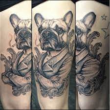 hybrid tattoos inked magazine dog tattoos bulldog tattoo french bulldog tattoo