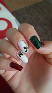 In this post, we will offer you some of the best red nail polish you can use for. Red And Green Christmas Nails Nail Art Amino