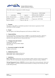 pdf title sop on hotel arrangements for emea delegates