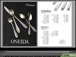 Find the best deals for oneida silverware. How To Identify Oneida Flatware Patterns 10 Steps With Pictures