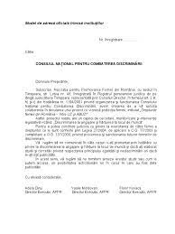 Proces verbal al şedinţei consiliului naţional de integritate, desfăşurată la sediul agenţiei. Model Adresa Oficiala IncÄrcat De Mihaela Diaconu