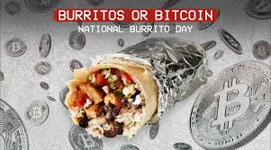 Today, the value of this amount of bitcoin would be nearly $550 million. National Burrito Day 2021 Chipotle Giving Away 100k Worth Of Bitcoin Nj Com