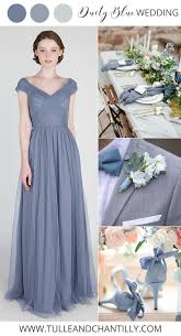 Elegant Long Off Shoulder Tulle Bridesmaid Dress Tbqp420 Tulle Bridesmaid Dress Dusty Blue Bridesmaid Dresses Short Bridesmaid Dresses