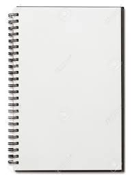 Protective cardstock cover with small polar bear embossed on the front cover corner. Leere Spirale Notebook Isoliert Auf Weissem Hintergrund Lizenzfreie Fotos Bilder Und Stock Fotografie Image 41773745