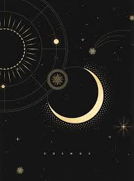 Cosmic Beauty Cosmic Art Moon Art Art Wallpaper