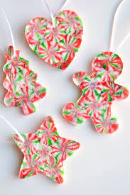 We love incorporating festive candy canes and peppermint candies into all kinds of holiday desserts, from christmas bark and fudge to cakes and cookies. Melted Peppermint Candy Ornaments Christmas Candy Ornaments