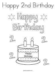In coloringcrew.com find hundreds of coloring pages of birthday and online coloring pages for free. Free Printable Happy Birthday Coloring Pages For Kids Coloring Pages