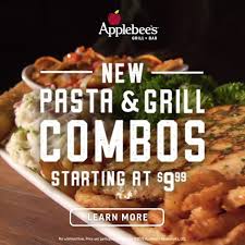 Enjoy The Best Of Both Worlds With Applebee S New Pasta Grill Combos Starting At 9 99 Video Pasta Grill Chicken Broccoli Alfredo Healthy Recipes