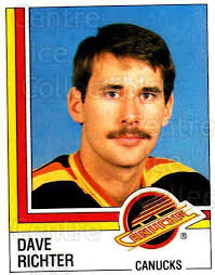1987-88 Panini Stickers #344 Dave Richter