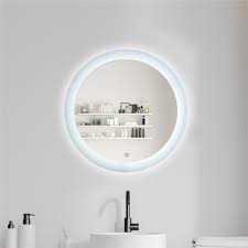 Rated 4.5 out of 5 stars. Robot Gxg Led Bathroom Mirror Bathroom Mirror With Lights 24 Inch Round Led Lighted Vanity Mirror Led Bathroom Vanity Mirror Anti Fog Wall Mounted Makeup Mirror Dimmable For Bathroom Walmart Com
