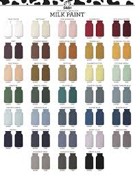 Folkart Milk Paint Color Chart Milk Paint Furniture Milk Paint Colors Milk Paint
