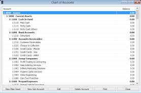 Speed Car Rental Software Chart Of Accounts Speed Auto