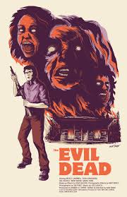 The Evil Dead Poster By Matt Talbot Horror Movie Art Scary Movies Horror