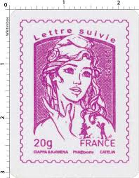 J'ai déposé à la poste une lettre suivie contenant l'objet le lendemain vers 11h. Timbre 2015 Lettre Suivie Je Sais Quand Arrive Mon Pli Wikitimbres