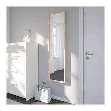 Nissedal Spiegel Zwart 40x150 Cm Ikea Ikea Spiegelglas Wanden