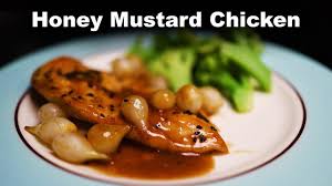 Serve it with broccoli spears or any other veggies of your choice. Honey Mustard Chicken Breast With Pearl Onions And Broccoli Youtube