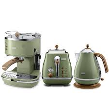 Coffee machines make your coffee brewing process easier. Delonghi Delong Eco310 Semi Automatic Coffee Machine Home Retro Breakfast Series Combination Three Sets