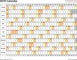What will you get in 250+ pages colored brihat horoscope. 2015 Calendar 16 Free Printable Word Calendar Templates