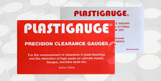 plastigauge plastic precision clearance gauges