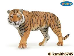 Papo Male Tiger Solid Plastic Toy Figure Wild Zoo Animal Cat New Dÿ Ebay Animals Wild Wild Animal Kingdom Animal Figurine Toys