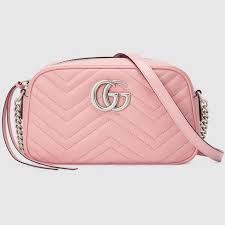 Pink Gg Marmont Small Shoulder Bag Gucci Us Gucci bags, all guaranteed authentic and majorly on sale. gg marmont small shoulder bag