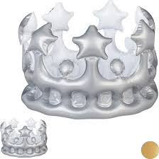 Creatieve koningsdag kroon knutsel maken met verftechnieken. Relaxdays 2 X Opblaasbare Kroon Koningsdag Koningskroon Carnaval Kroon Festival Carnaval Bol Com