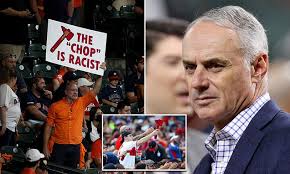MLB commissioner Rob Manfred defends Braves' name, 'tomahawk chop' chant  from accusations of racism