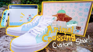 Custom Shoes Vans Animal Crossing New Horizons Custom Custom Shoes Vans Animal Crossing