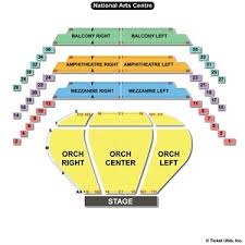 Southam Hall Nac Seating Chart 2019