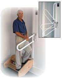 Healthcraft Transfer And Mobility Assistance For Independent Living Elderly Care Garage Steps Elderly